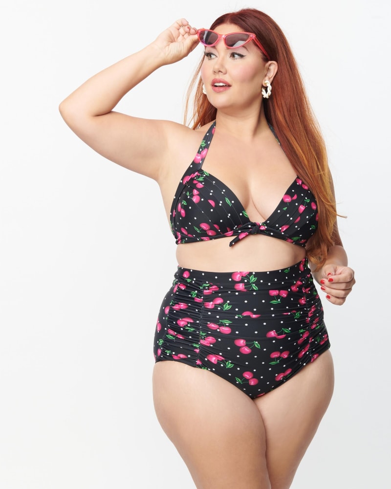 Pin up swimsuits plus cheap size